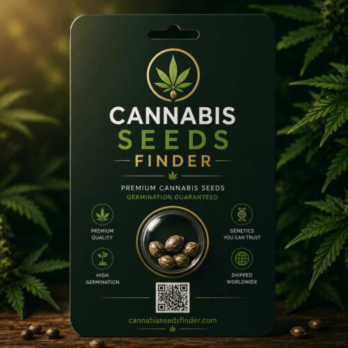 Cannabis Seeds Finder product packaging